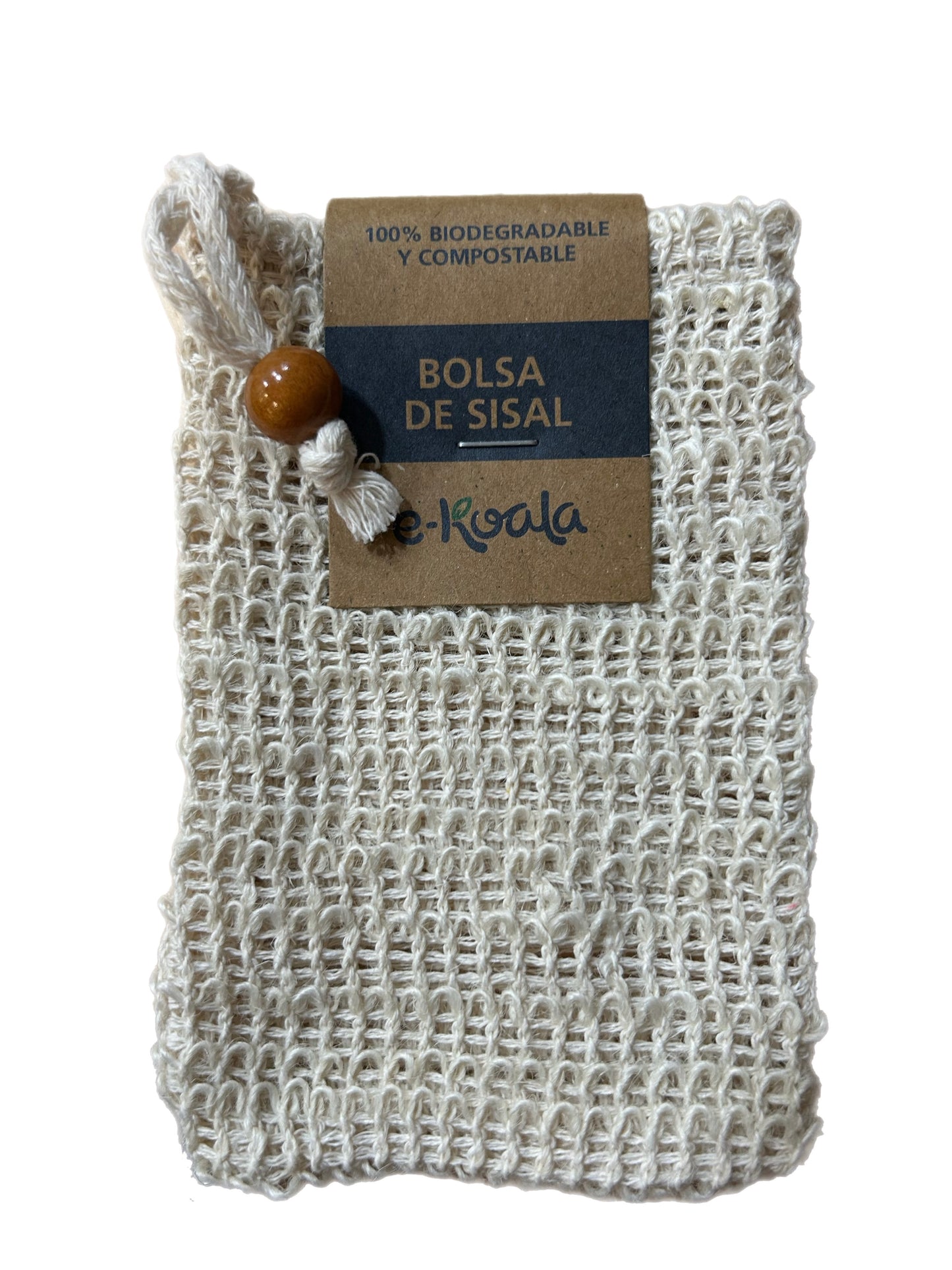 Bolsa de algodón y sisal para jabones sólidos