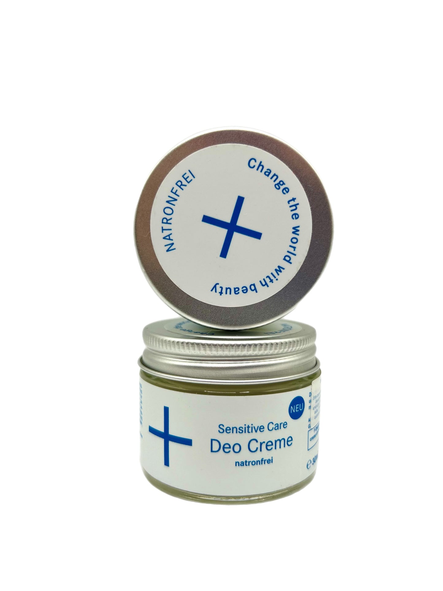 Desodorante en crema natural. para pieles sensibles sin sales de aluminio ni alcohol. Sin fragancia