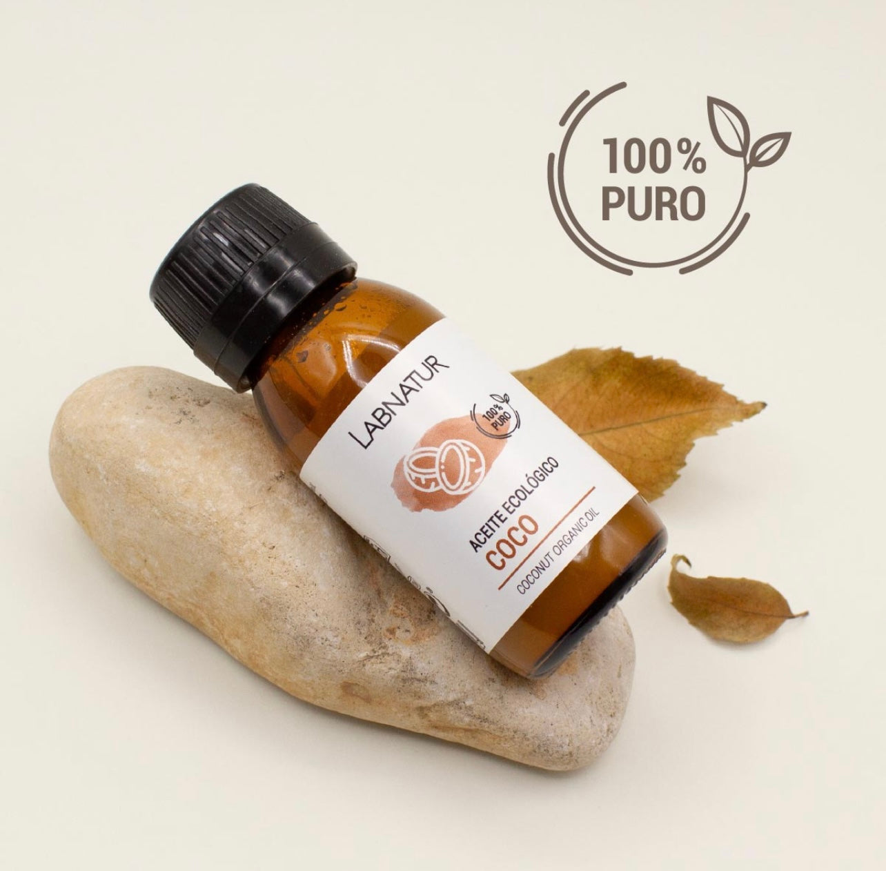 aceite ecológico de coco, 100% puro