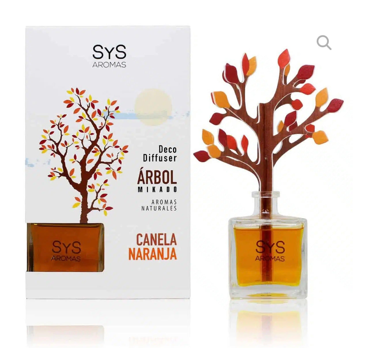 Ambientador natural arbol naranja y canela