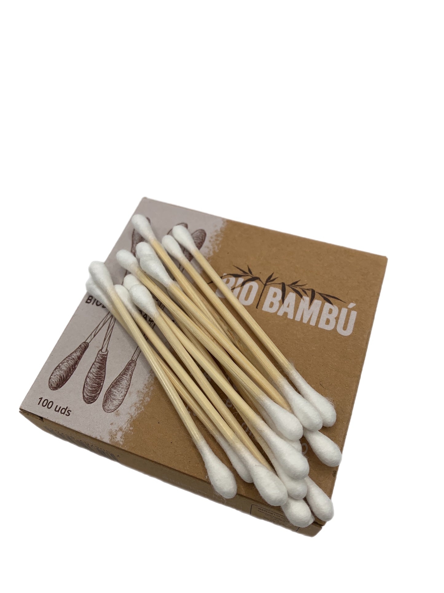 bastoncilloas bambú y algdón orgánico
