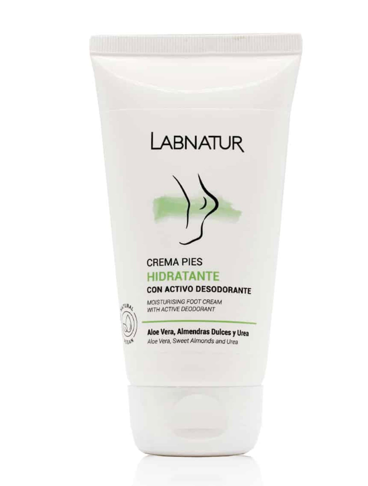 crema hidrstsnte pies natural con activo desodorante