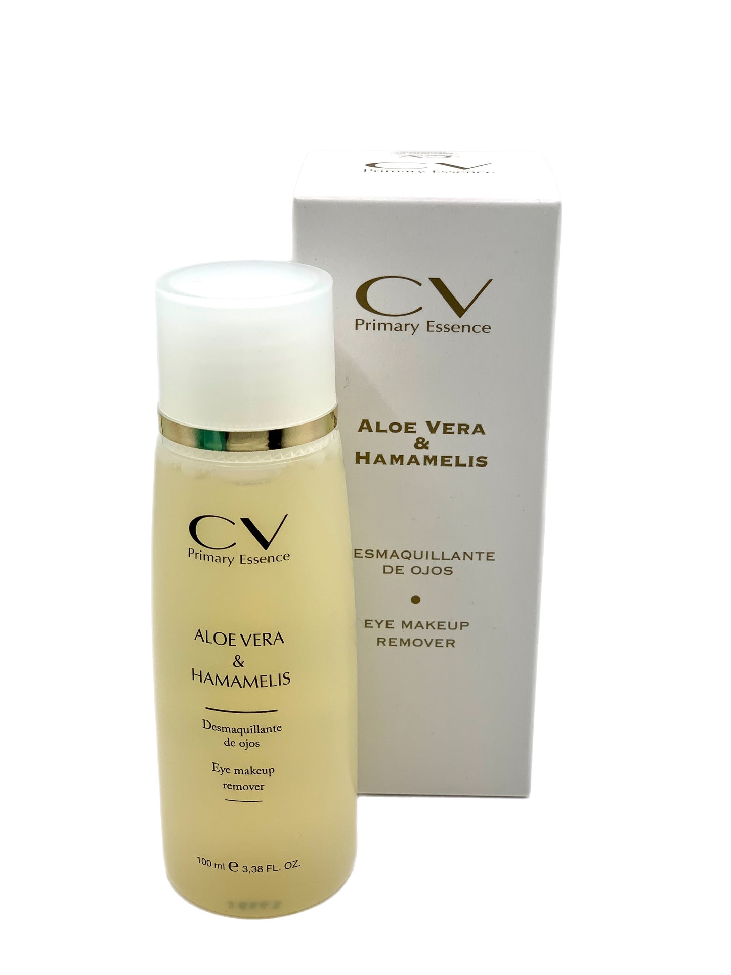 desmaquillante de ojos de aloe vera y amamalis
