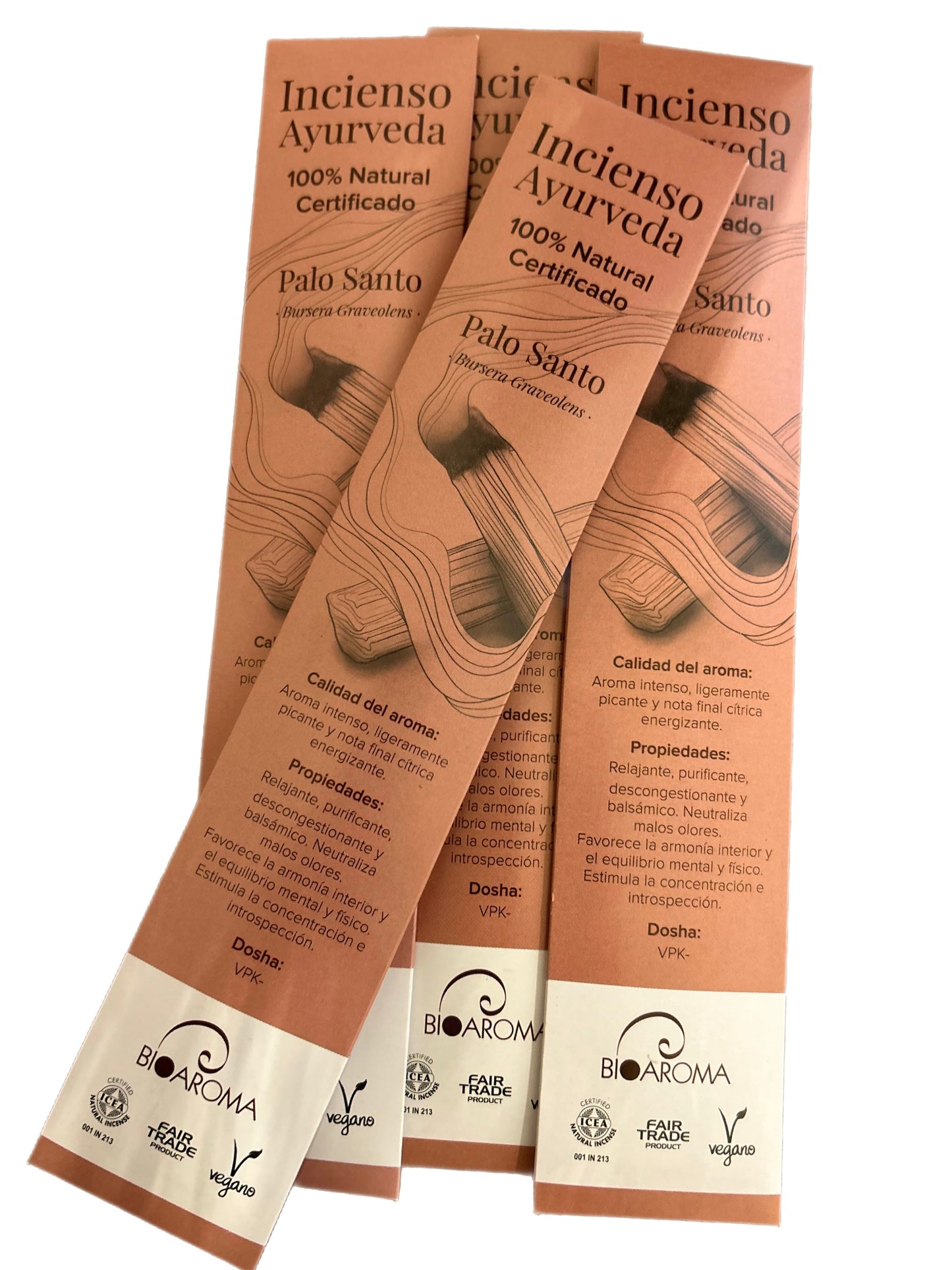incienso palo santo 100%natural sin sustancias tóxicas