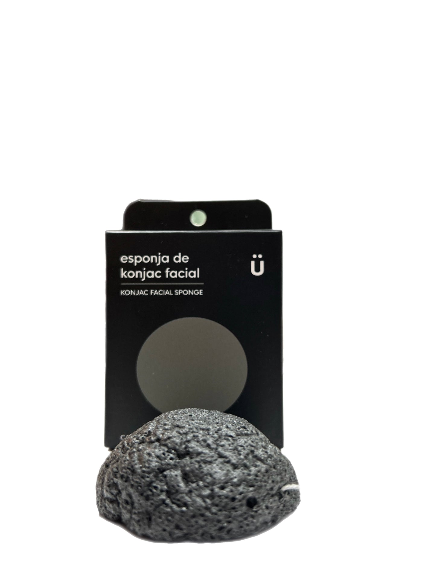 Esponja natural de konjac Carbón Activado