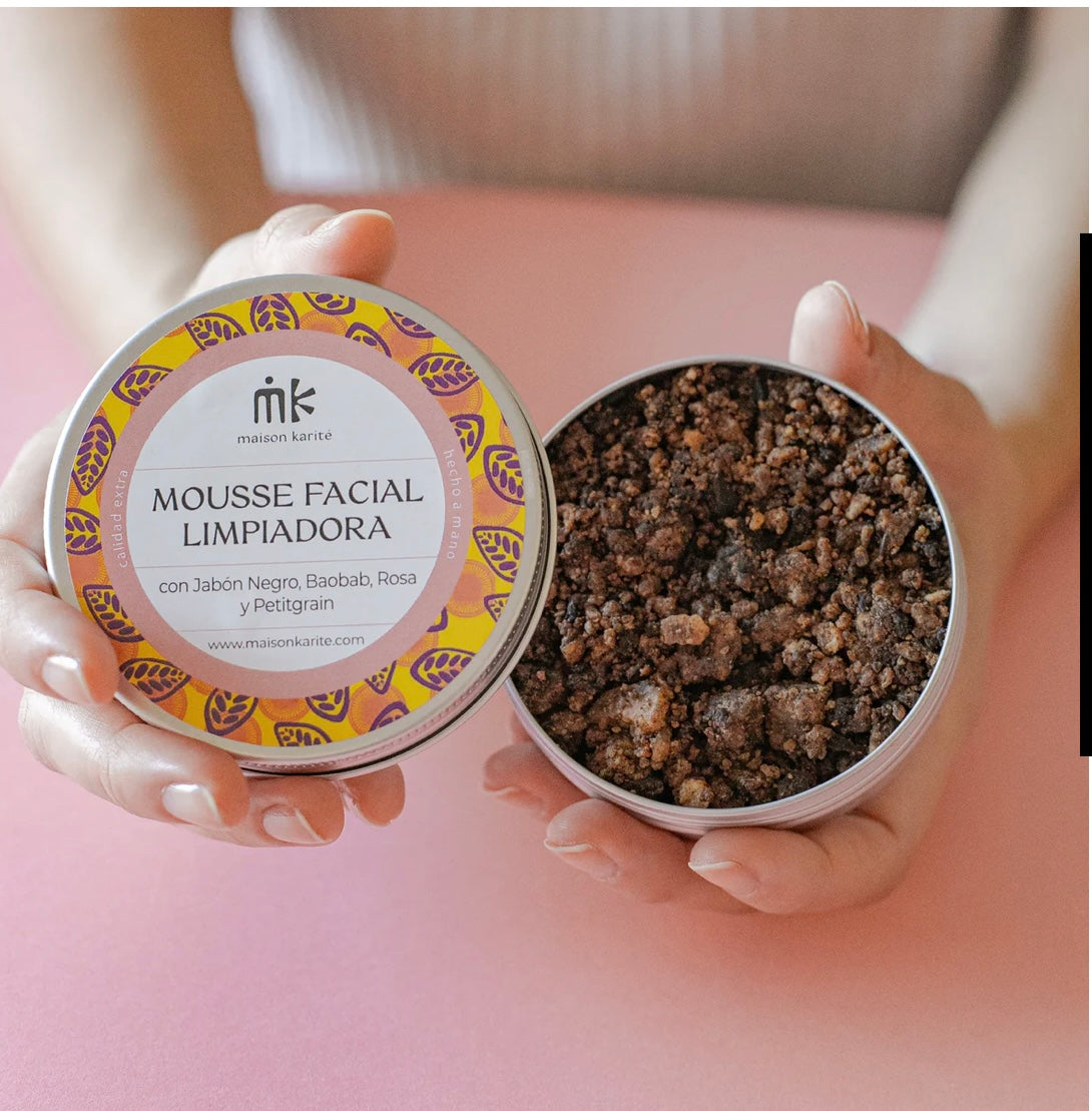 Mousse facial limpiadora