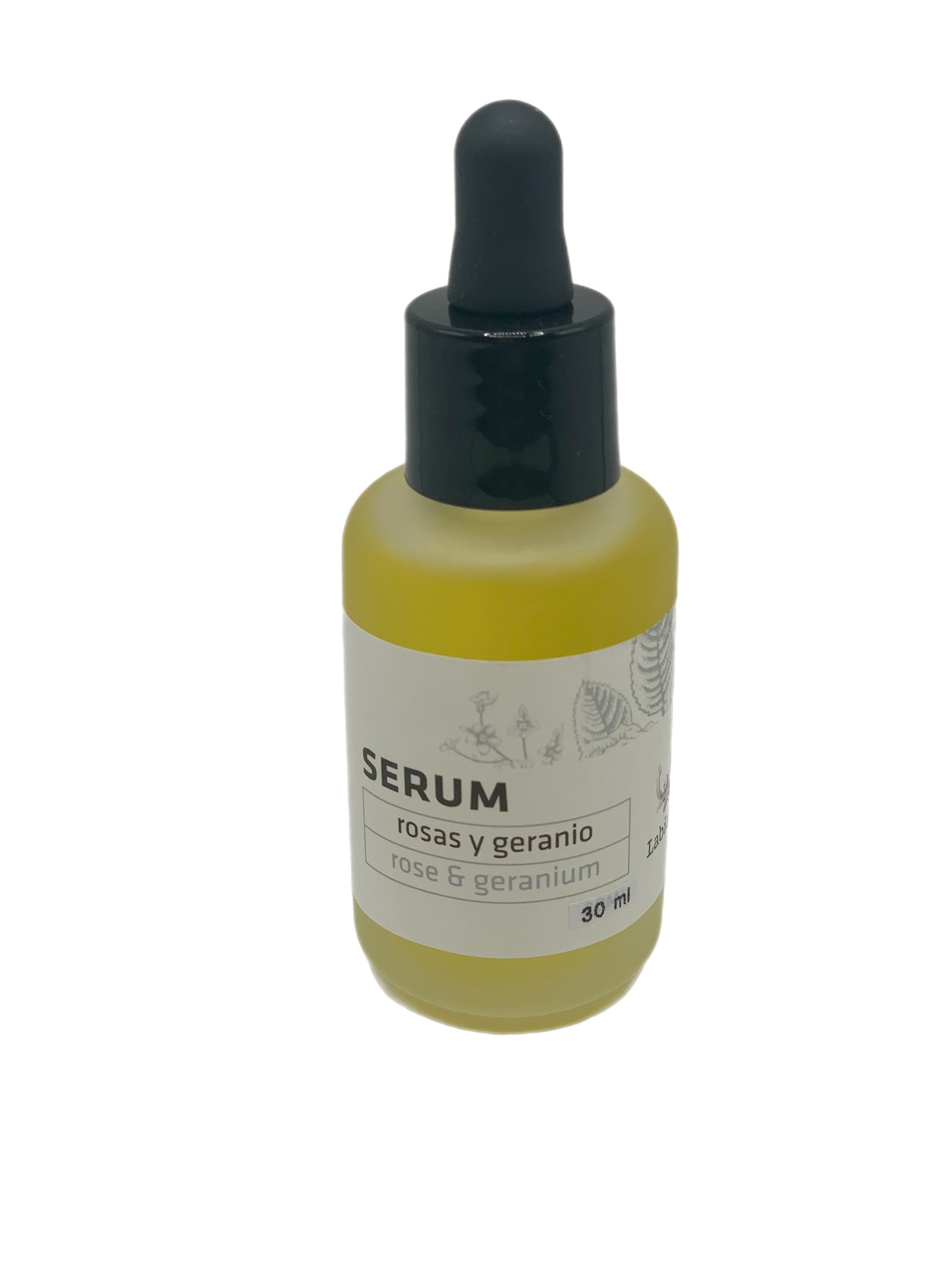 serum facial de rosas y geranio bio