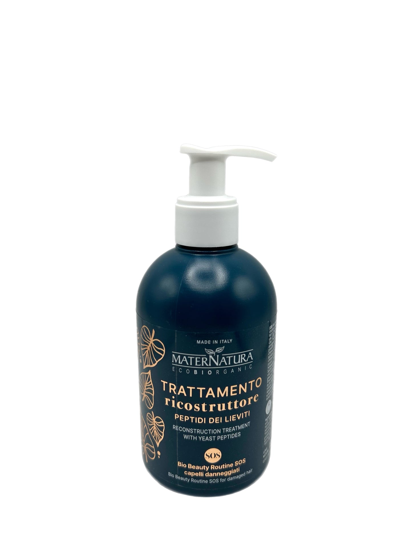 tratamiento reparador para cabello dañado de maternatura. Mascarilla concentrada pre-champú