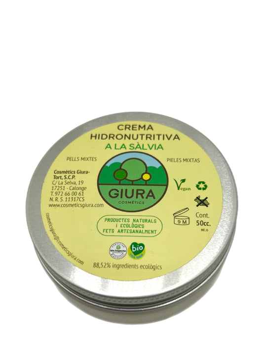 Crema Hidronutritiva de Salvia