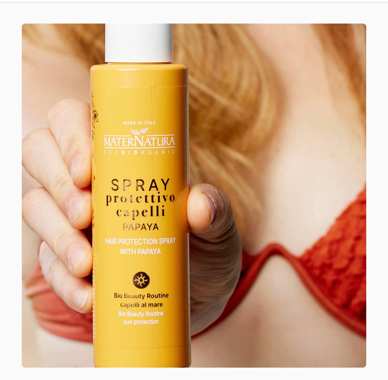 Spray protector solar pelo Maternatura