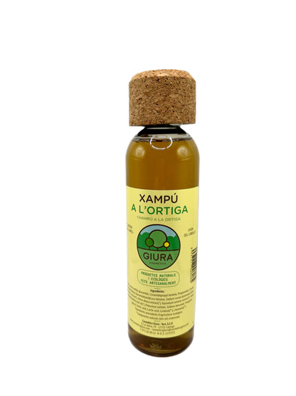Champú de Ortiga y Salvia (Anti caída cabello) de Giura